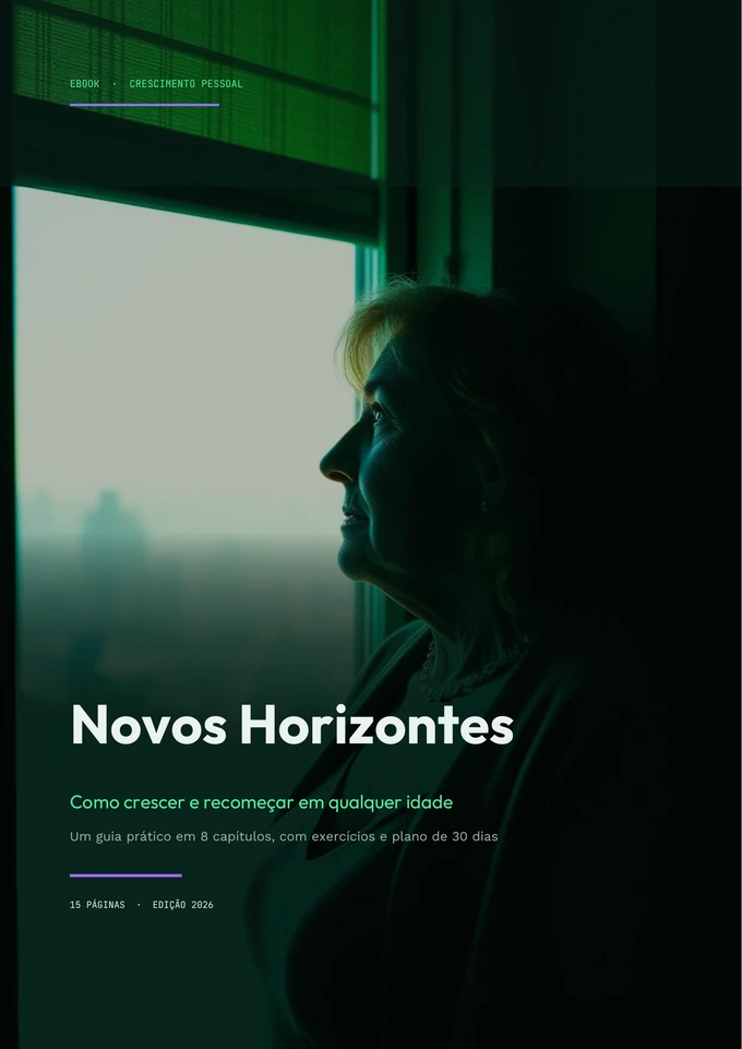 Capa do e-book Novos Horizontes