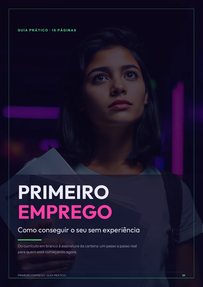 Capa do e-book Primeiro Emprego